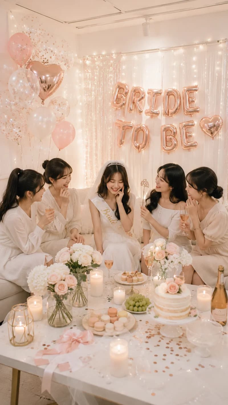 브라이덜샤워 파티룸
